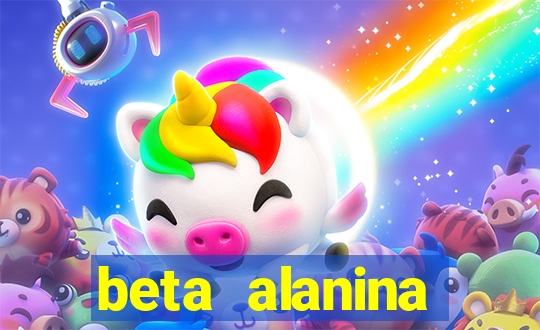 beta alanina aumenta a pressao